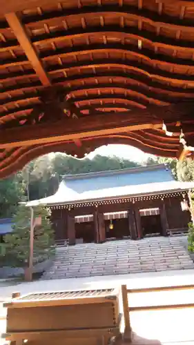 近江神宮の本殿・本堂