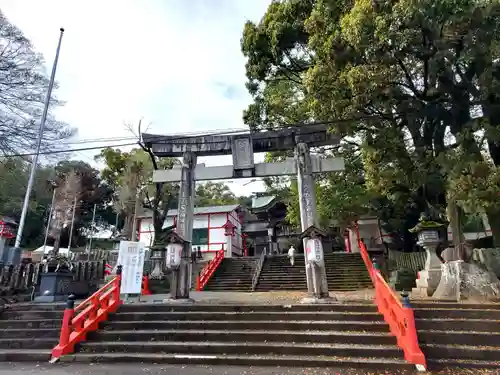 西岡神宮の鳥居