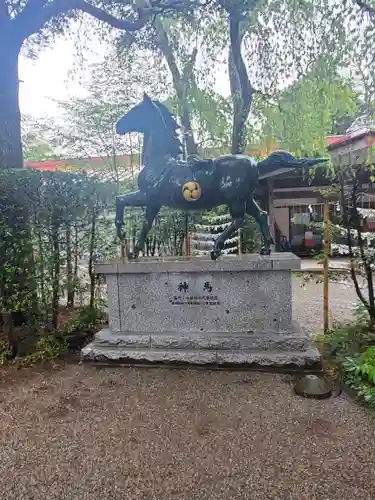 黒磯神社の狛犬