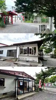 函館厳島神社の庭園