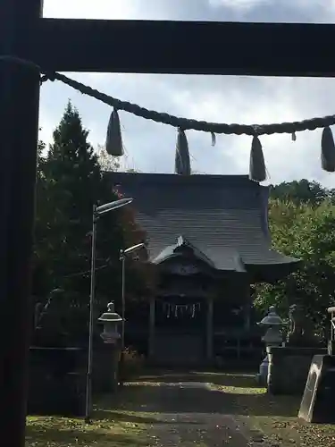 美国神社の本殿