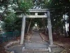 八ツ尾八幡社の鳥居