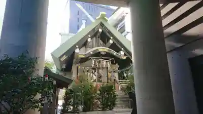 築土神社の本殿・本堂