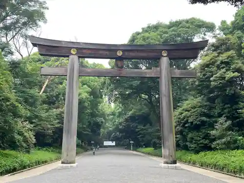 明治神宮の鳥居