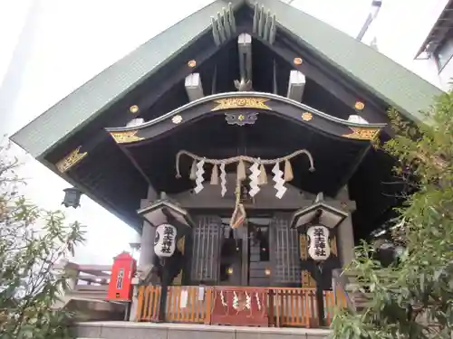 築土神社の本殿・本堂