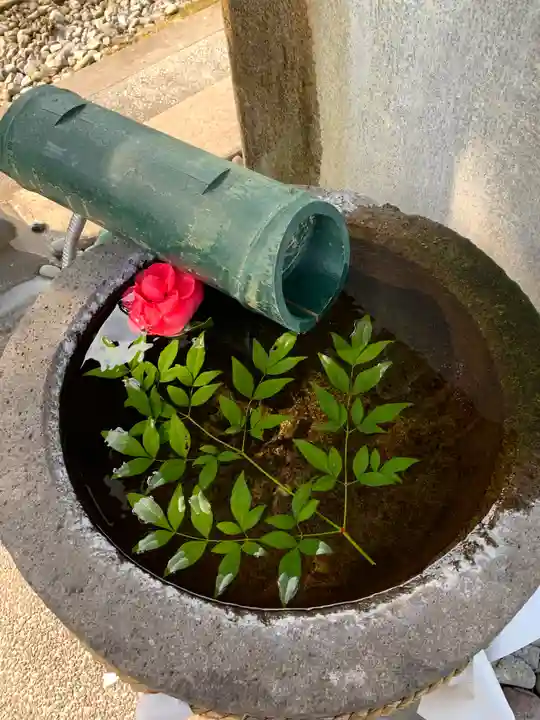 今市報徳二宮神社の手水舎