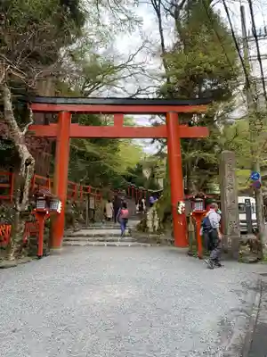 貴船神社の鳥居
