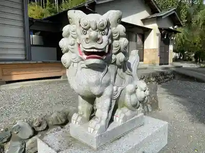 八幡神社の狛犬
