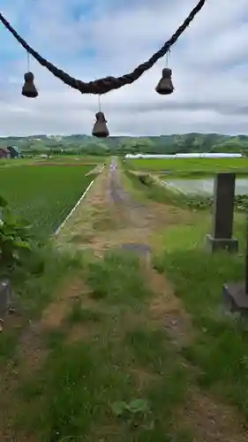 茂平沢神社の景色