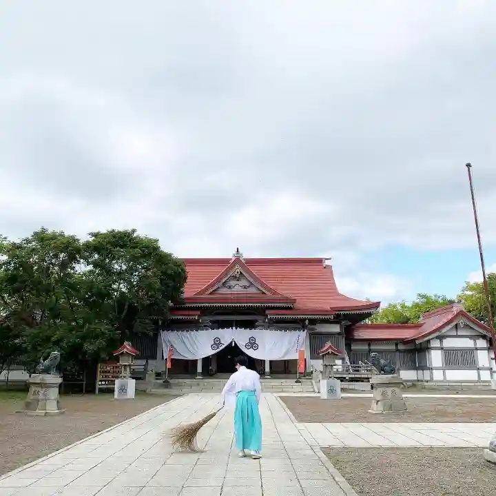 釧路一之宮 厳島神社の本殿・本堂