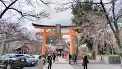 平野神社の鳥居