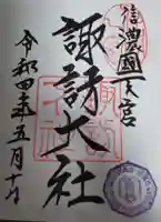 諏訪大社下社秋宮(長野県)