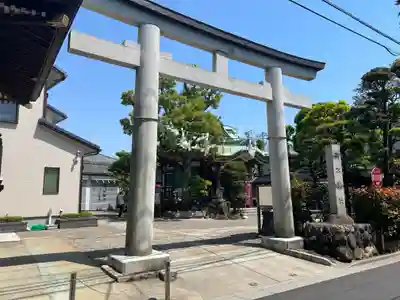 高木神社の鳥居