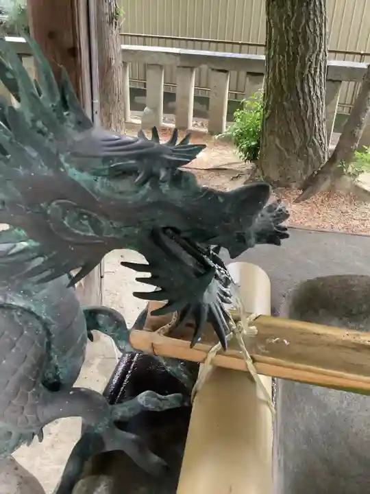 小垣江神明神社の手水舎