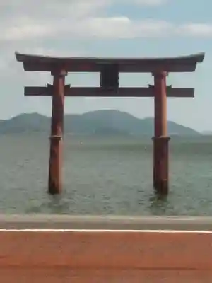白鬚神社の鳥居