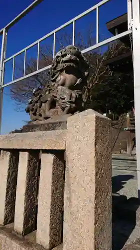 叶神社（東叶神社）の狛犬