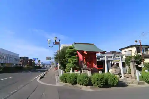 篠葉沢稲荷神社の景色