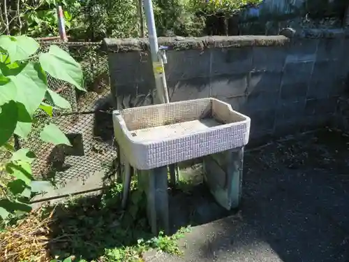 八幡神社の手水