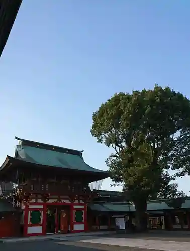 藤崎八旛宮の山門・神門