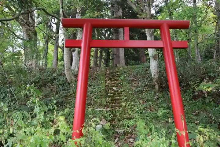 大槻熊野神社の鳥居