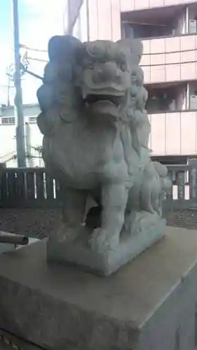 元三島神社の狛犬