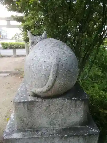 林天神社の狛犬