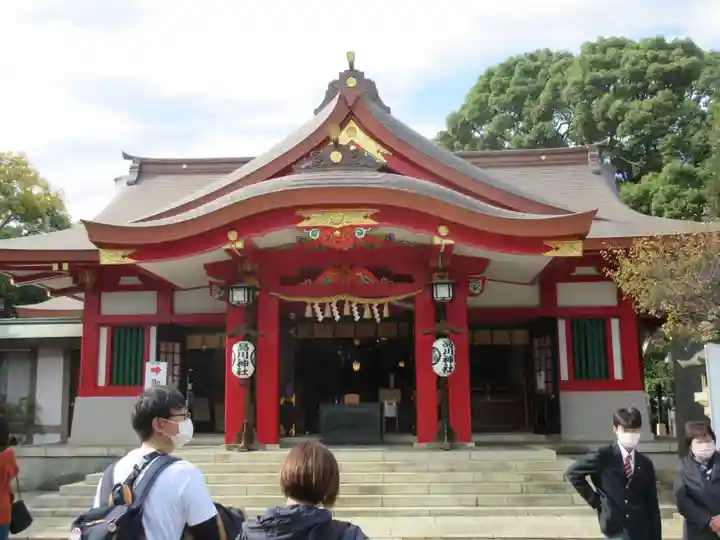 品川神社の本殿・本堂