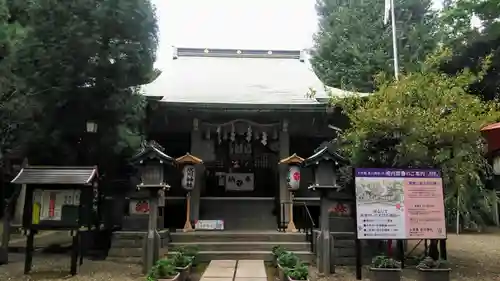 上目黒氷川神社の本殿・本堂