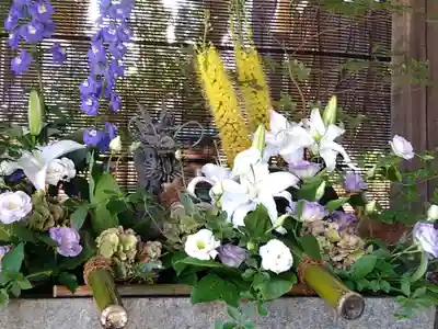 國魂神社の手水舎