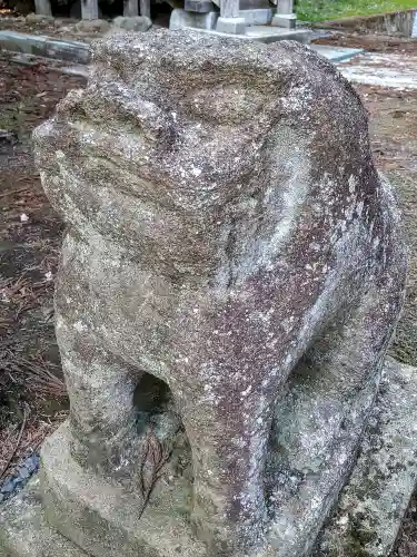 配志和神社の狛犬