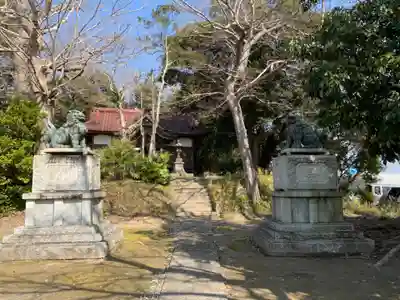 伊弉子神社の狛犬