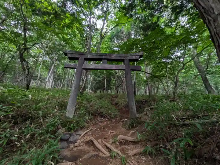 日光二荒山神社奥宮の鳥居