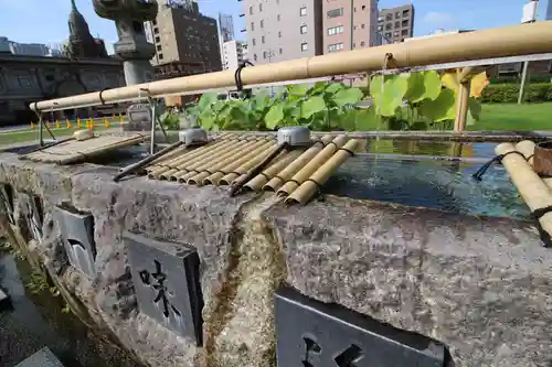 築地本願寺（本願寺築地別院）の手水舎