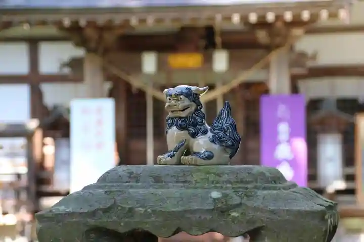 鏡石鹿嶋神社 *安産・開運・勝利の神さま*の狛犬