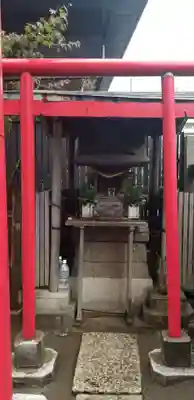 感應稲荷神社の鳥居