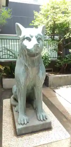 宮益御嶽神社の狛犬