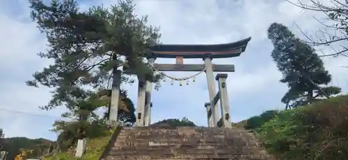 木幡山隠津島神社(二本松市)の鳥居