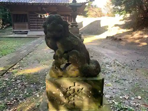 熊野神社の狛犬