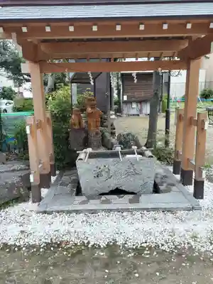 八王子神社 春日神社(清水町)の手水舎