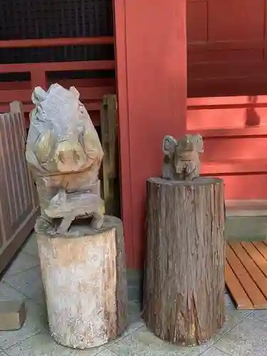 富士山東口本宮 冨士浅間神社の狛犬