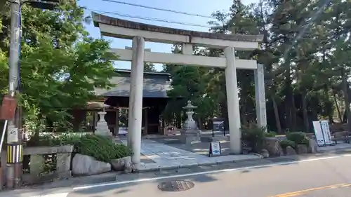 甲斐國一宮 浅間神社の鳥居