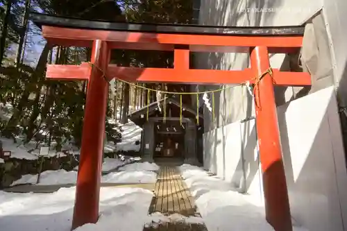 日光二荒山神社中宮祠の鳥居