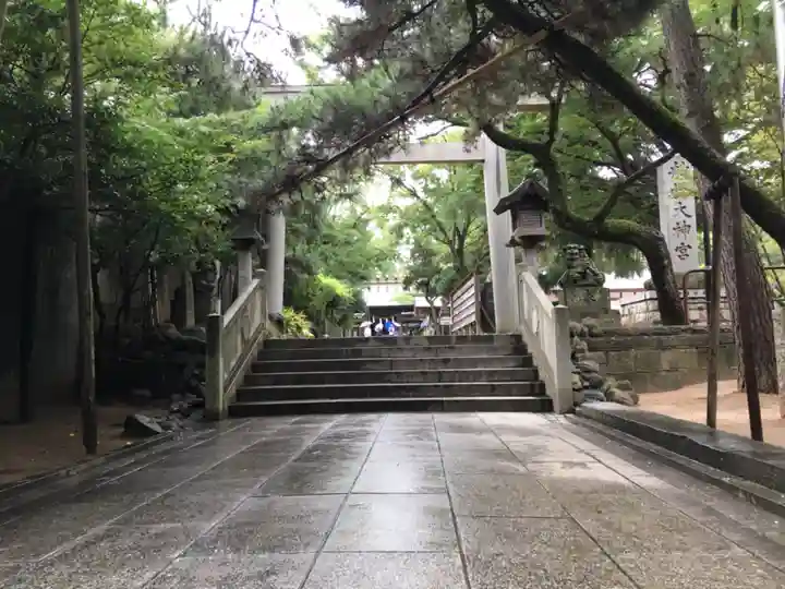 意富比神社の鳥居