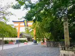 平野神社の鳥居