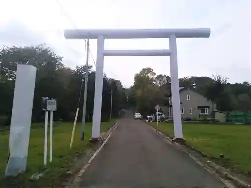 阿寒神社の鳥居