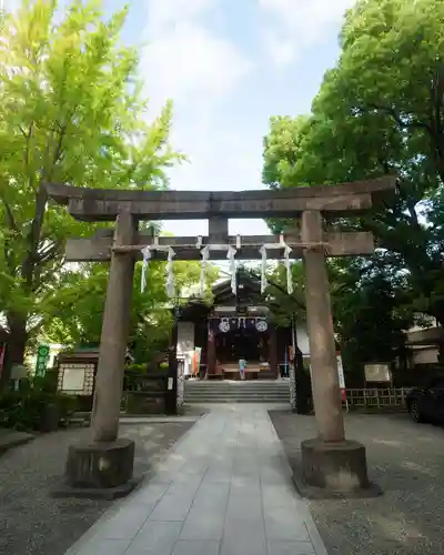 稲毛神社の鳥居