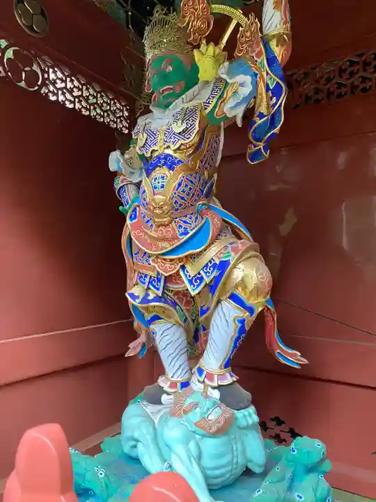 日光山輪王寺 大猷院の像