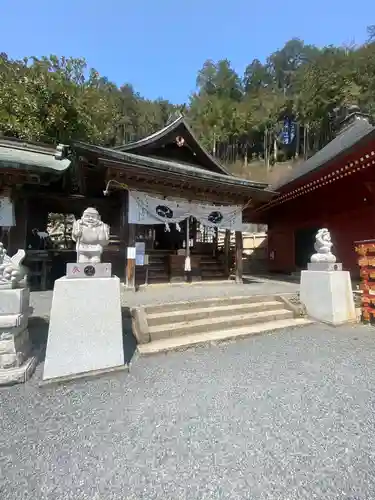 福神社（太平山神社境内社）の狛犬