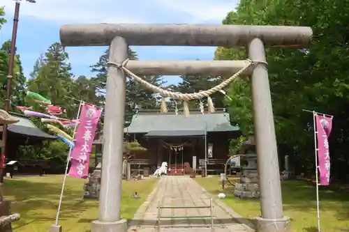 三春大神宮の鳥居