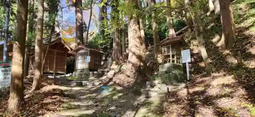 木幡山隠津島神社(二本松市)の末社・摂社